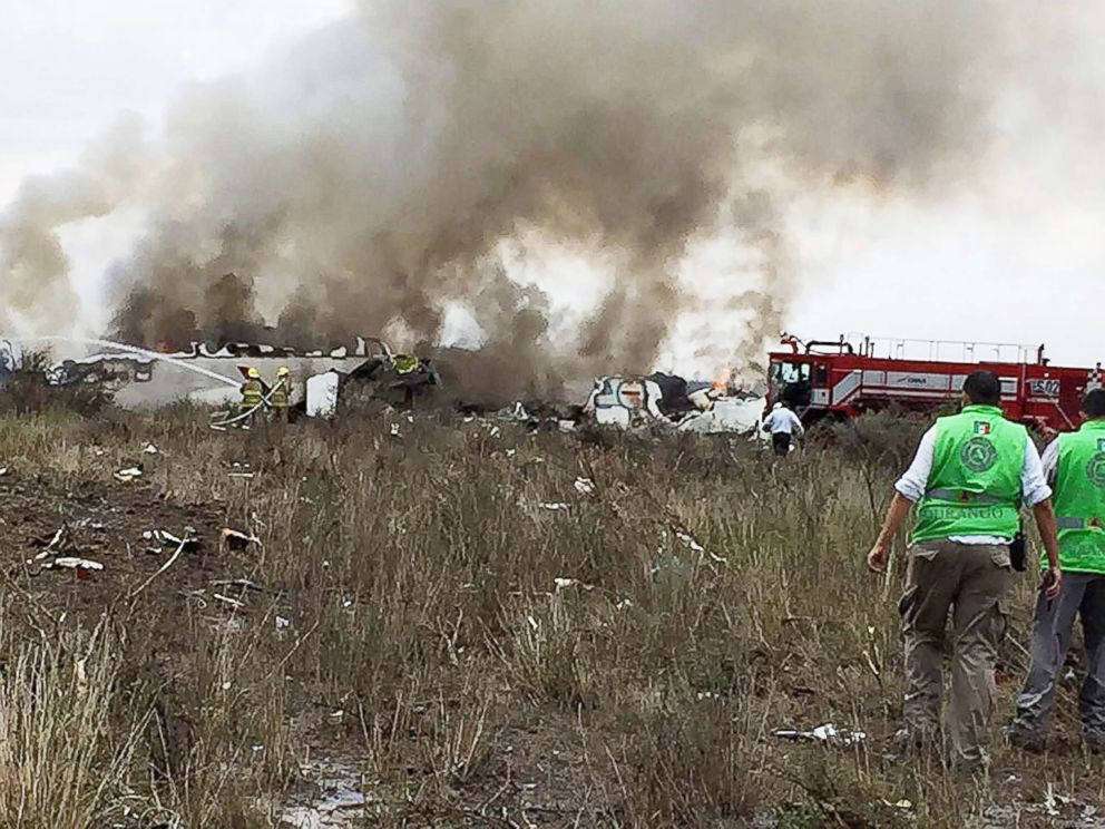 aeromexico plane crash