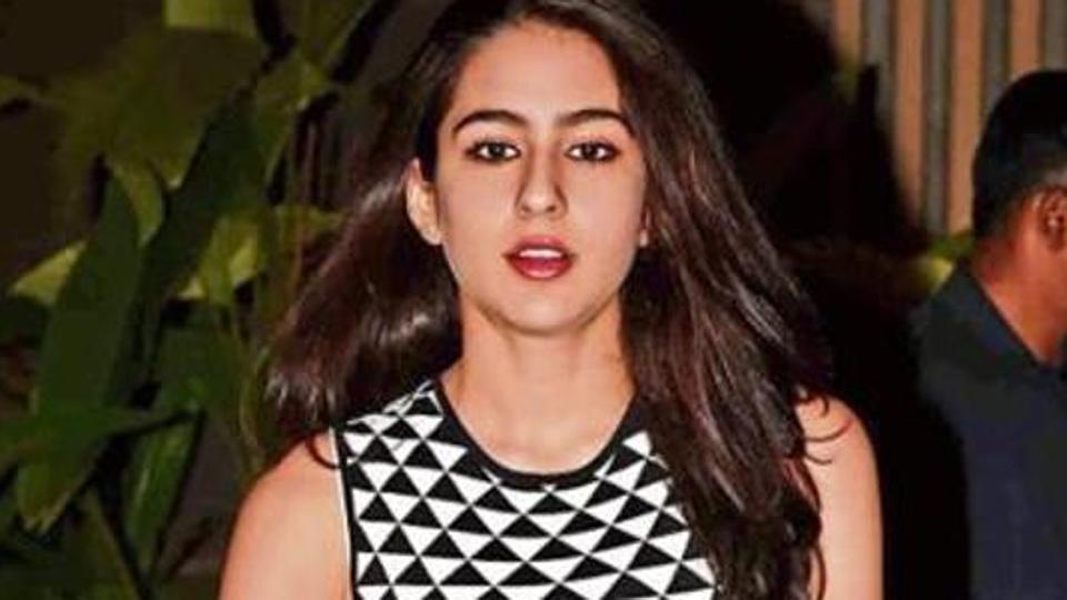 one of the famous star kids sarah ali khan