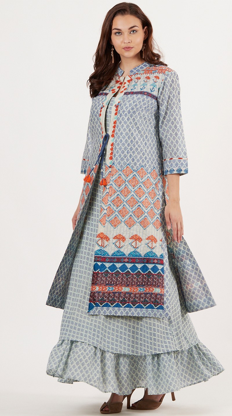 look stylish and go to college in kurta