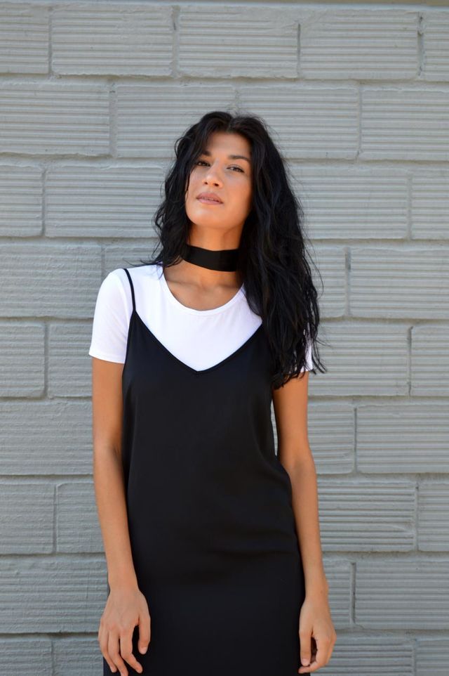 look stylish and go to college with dress