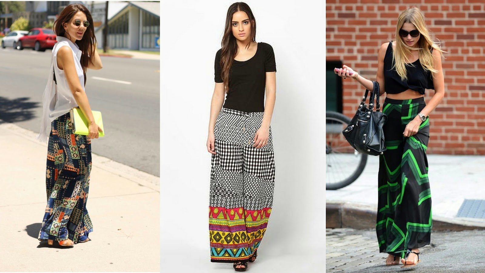 look stylish and go to college with palazzo