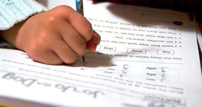 No homework for students
