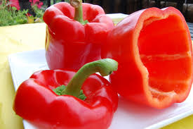 raw red peppers for your eyes only