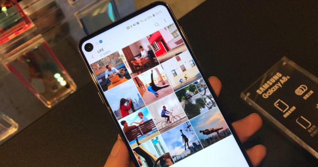 Samsung Galaxy A8s launched : First phone with punch hole camera in display