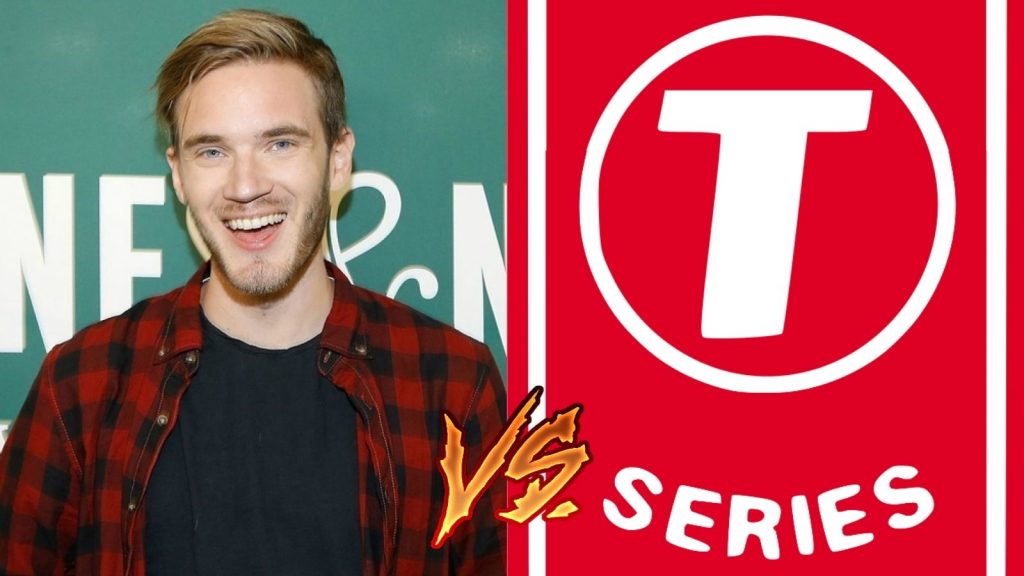Pewdiepie Vs T-Series