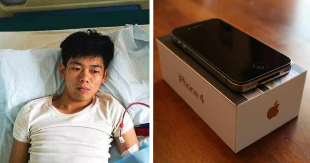 Young Boy sold his kidney to purchase an i-phone
