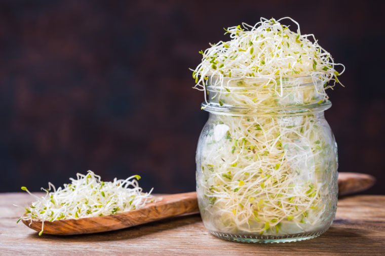 Sprouts are more beneficial when eaten raw