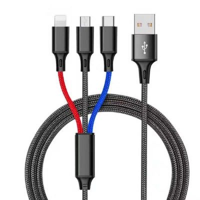 All new SOUND ONE's 3 in 1 multi USB charging cable