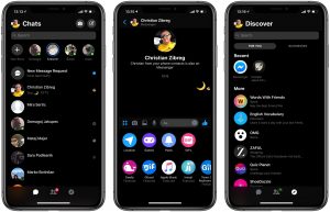 New dark mode feature