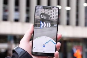 AR navigation feature