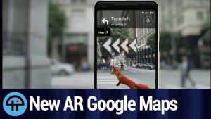 AR navigation feature