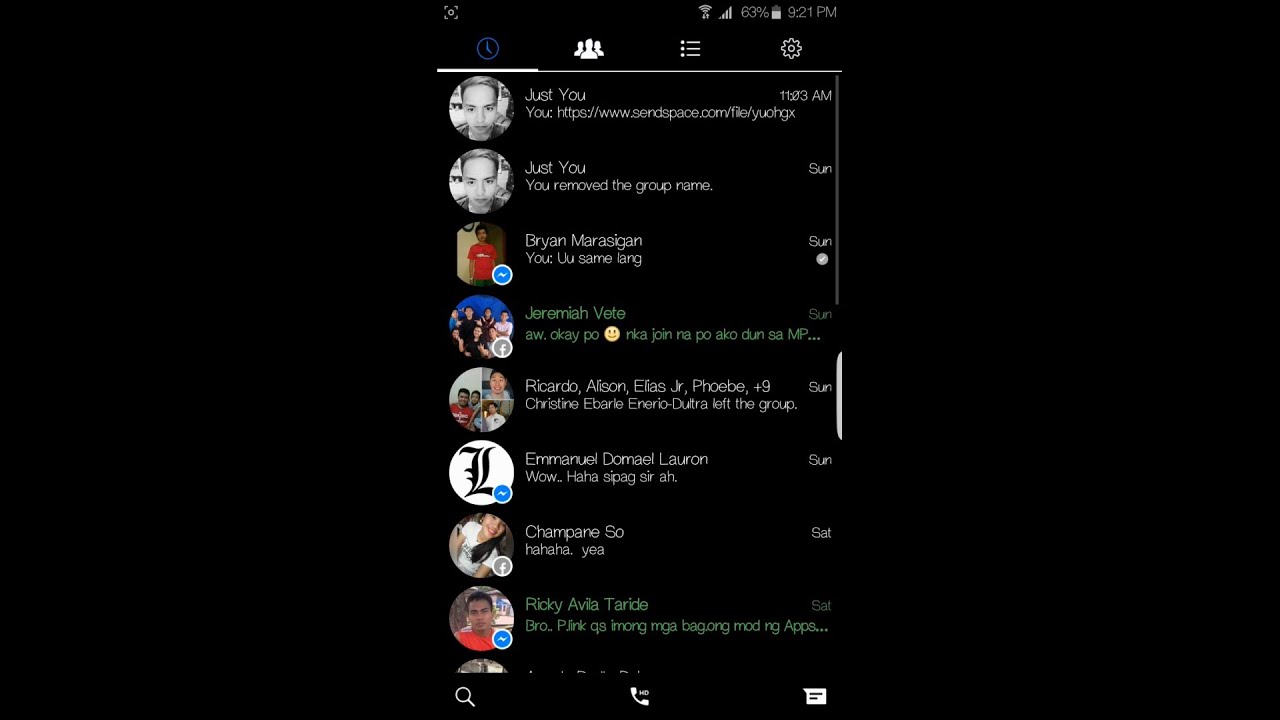 Facebook added new dark mode feature in its messenger - Youth Express