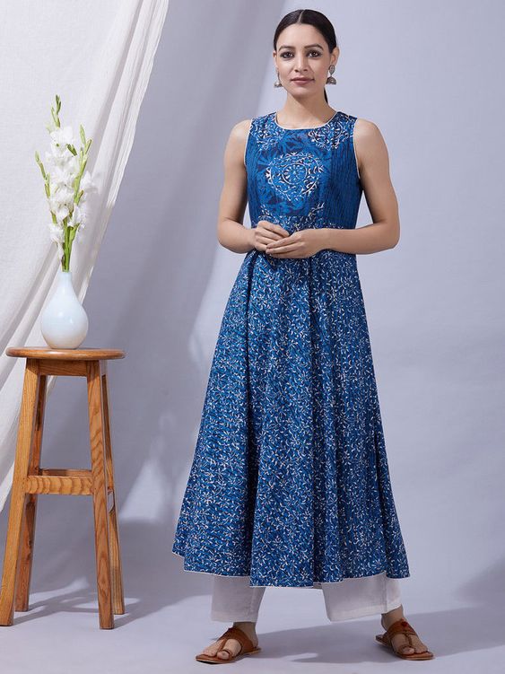 Summer ready ensemble with cotton kurta and palazzo