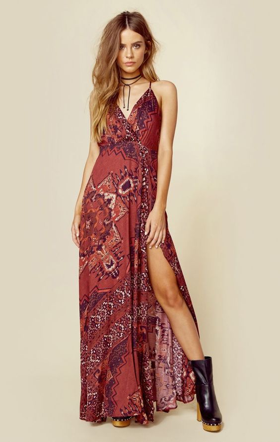 Summer ready with stylish maxi dress