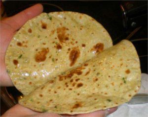 रोटी पर देसी घी