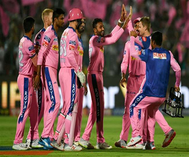 राजस्थान रॉयल्स ने मुंबई इंडियंस को 5 विकेट से हराया, रहाणे से छीनी गई राजस्थान रॉयल्स की कप्तानी