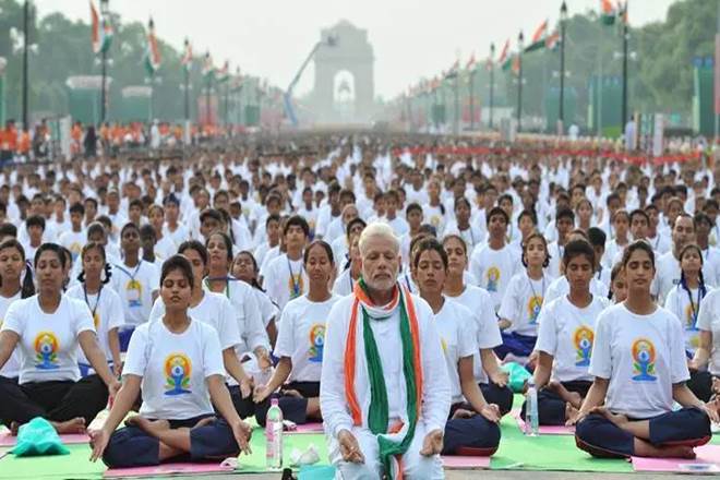 India celebrates its International Yoga Day: P.M. Modi gives motivational speech