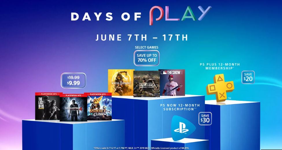Sony PlayStation, कंसोल और गेम्स पर सेल : Days of Play Sale-Youth Express