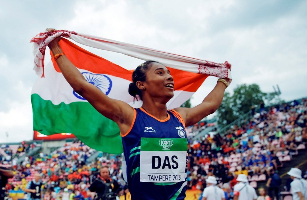 भारत को गर्ववानित की Hima Das, लायी 5 इंटरनेशनल गोल्ड-Youth Express