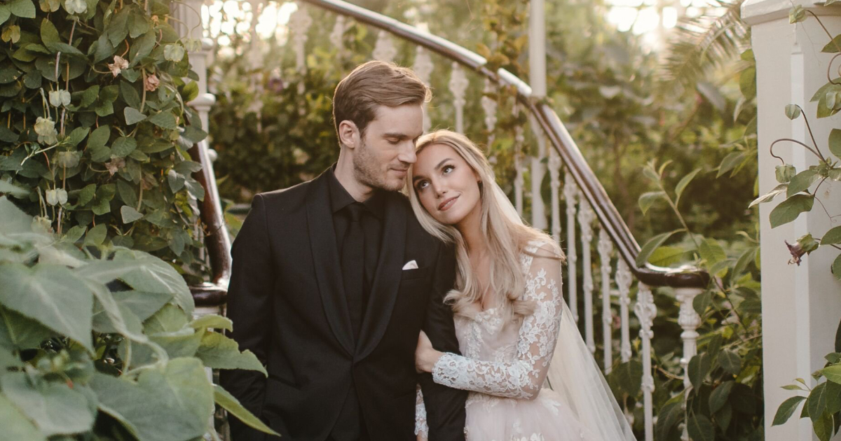 Youtuber Pewdiepie weds girlfriend Marzia in a dreamy weddings ever