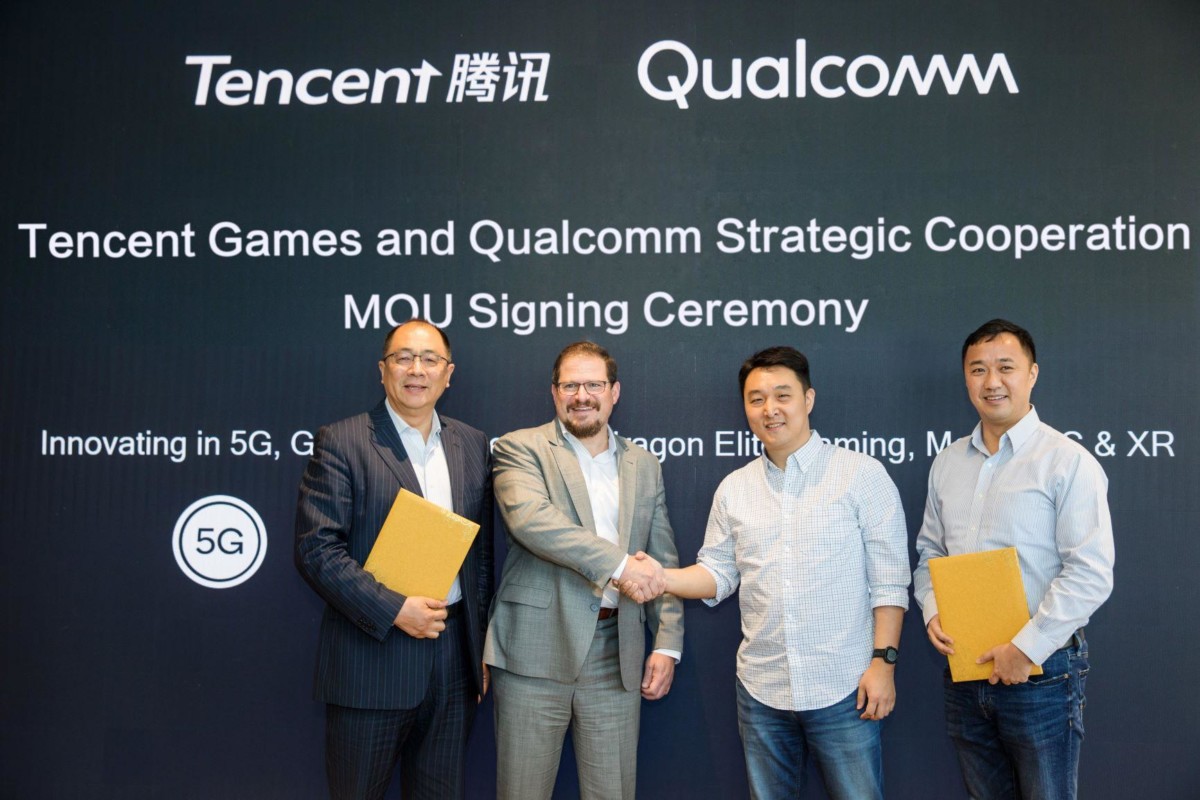 Tencent and Qualcomm form a partnership for gaming projects