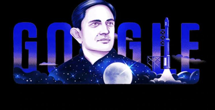 Vikram Sarabhai के 100वें दिवस पर Google का Doodle- Youth express