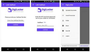 mParivahan app and Digilocker app