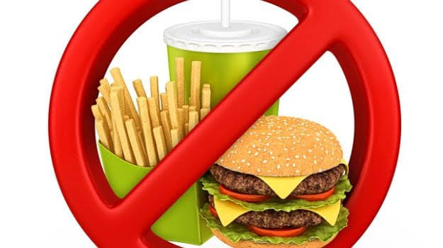 Quit eating Junk food