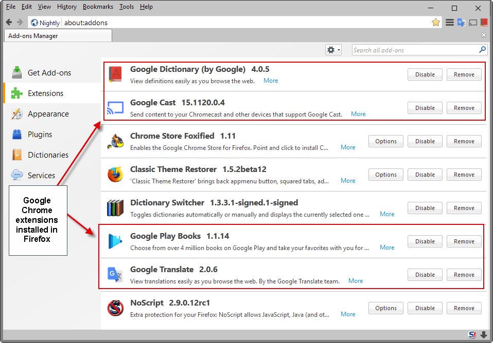 Chrome Extensions