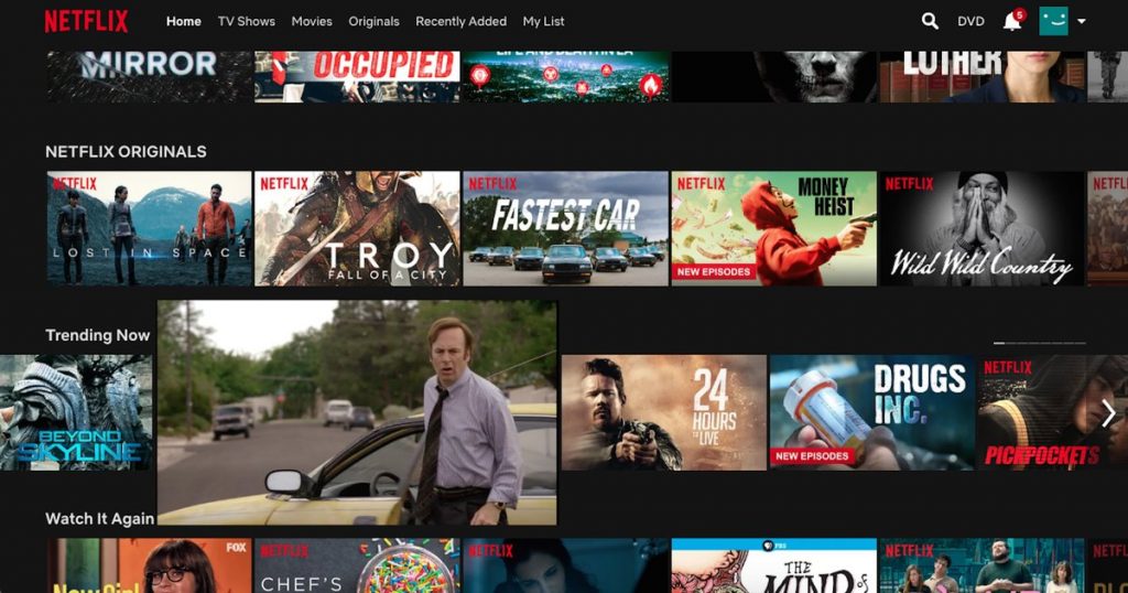 Watching Movies harming the environment