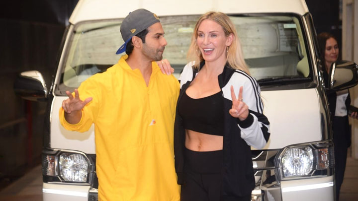 Varun Dhawan teaches Charlotte Flair