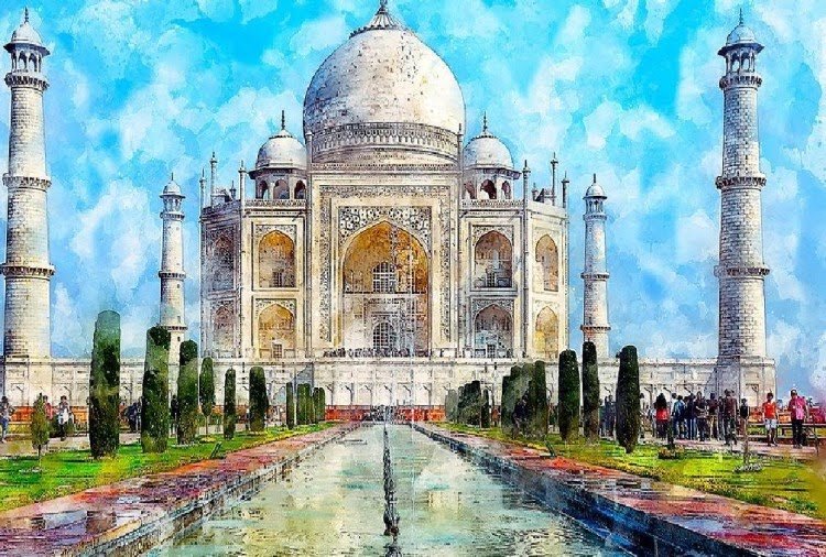 ऐतिहासिक इमारत ताजमहल