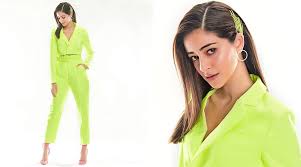 Ananya Pndey in boxy blazers
