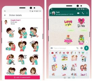 Valentine’s Day WhatsApp Stickers,