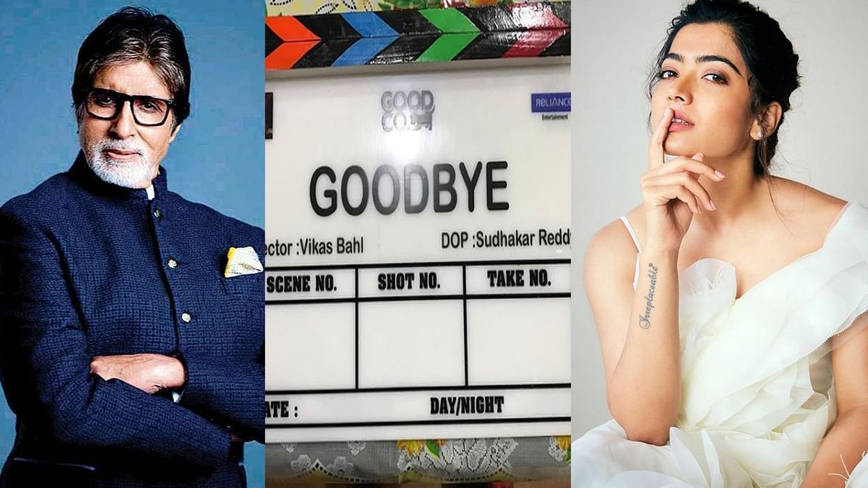 अमिताभ बच्चन और रश्मिका मंदाना की फिल्म 'गुडबाय' की शूटिंग हुई शुरू