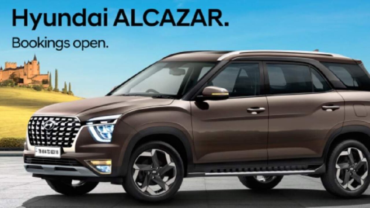 Hyundai ने लॉन्च की Hyundai Alcazar, हो गई रिकॉर्ड तोड़ बुकिंग